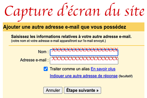 Gmail envoyer des e-mails en tant que