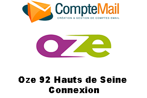 Oze 92 Hauts de Seine connexion et déconnexion