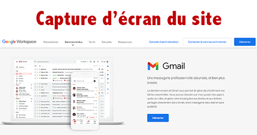 Créer un compte Gmail pour entreprise