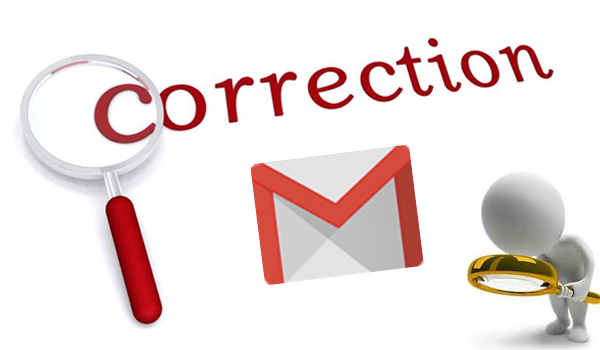 rédaction mail et correction automatique sur Gmail