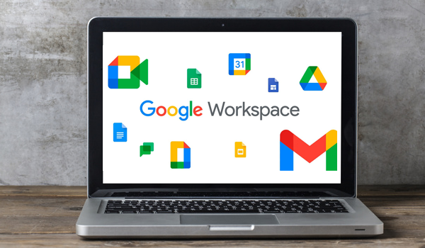 Workspace (ex-G-Suite) accessible sur Gmail