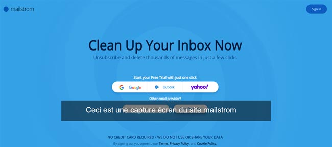 mailstrom anti spam gratuit