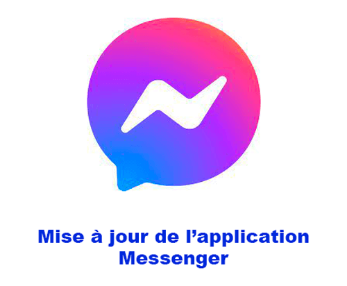 Mise à jour de Messenger Facebook