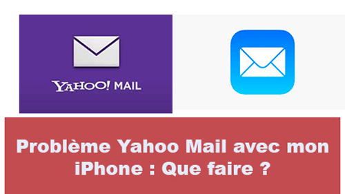 Problème de mail Yahoo sur mon Iphone