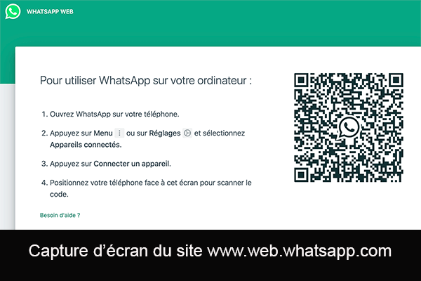 Utiliser whatsapp web sur ordinateur mac